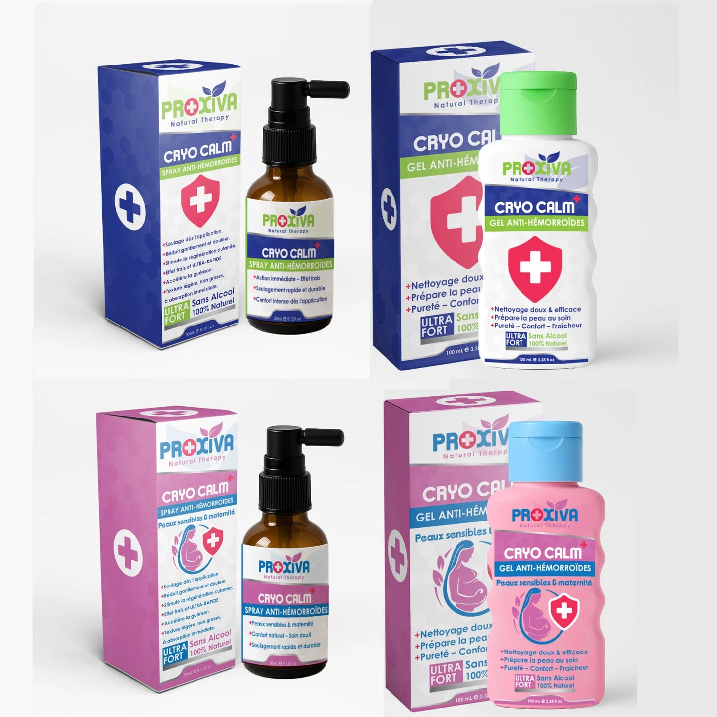 PACK Anti-Hémorroïdes CryoCalm+Proxiva®
